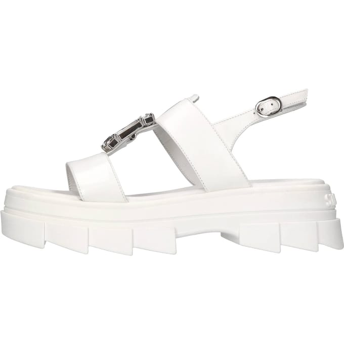 Stuart Weitzman Sandalen wit