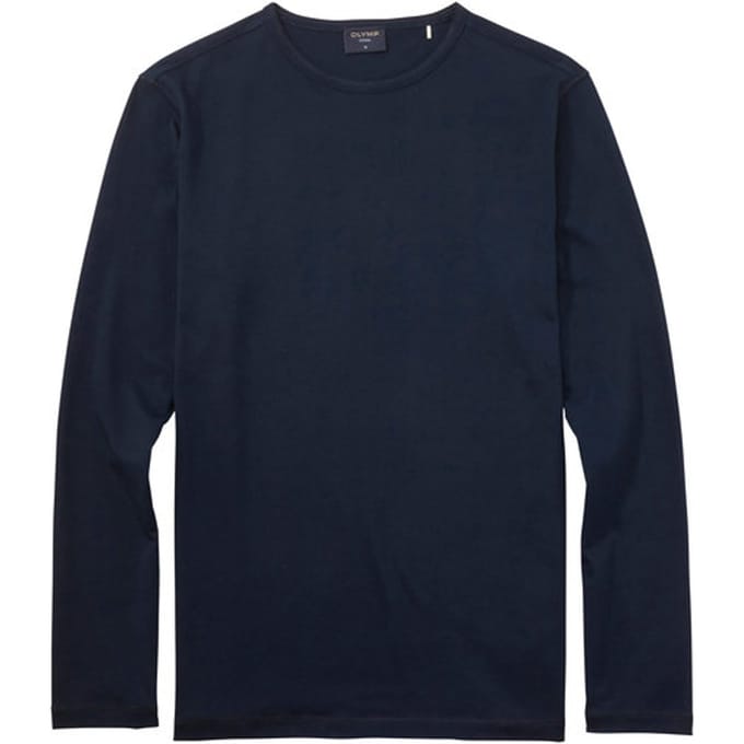 OLYMP Casual Jersey, Marineblauw