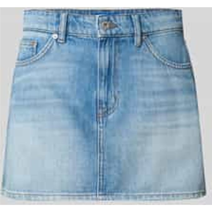 straight fit mini-rok van 100% katoen in 5-pocketmodel model 'GALANIE_2_B'