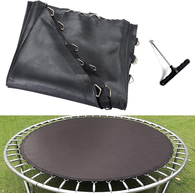 Vervangende Springmat voor Trampoline Ø 183 t/m 427 cm - UV-bestendig en Waterdicht