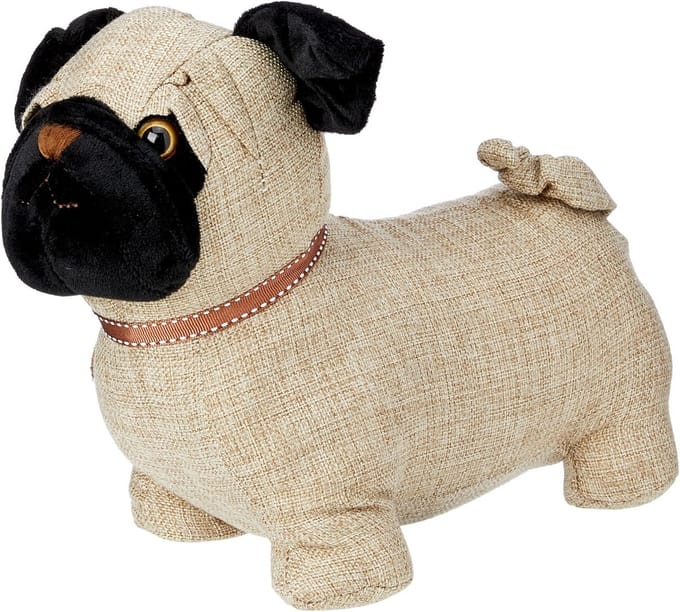 Deurstopper in Hond Design - Bruin - 28 x 28 x 21 cm
