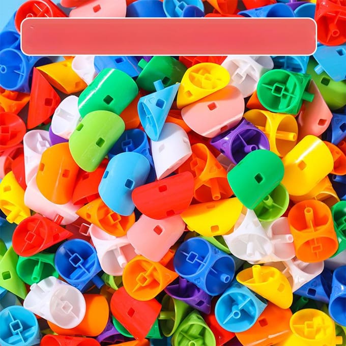Maternelle Éducation Précoce Coude Rotatif Assemblage Tuyau Éveil Puzzle Assemblage Jouet Blocs de Construction Grandes Particules Multifonctionnel