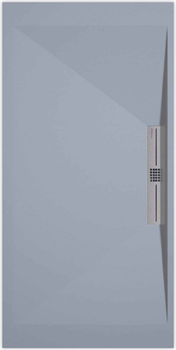 Sanifun douchebak Stone Side Gray Smooth 1300 x 900 S