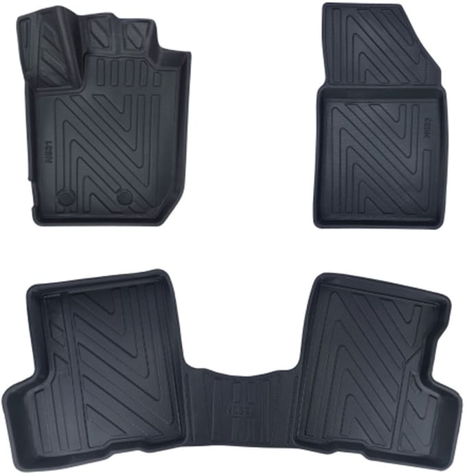 Rubbermatten Dacia Duster 2018-2023 (complete set) - Premium carbonlook