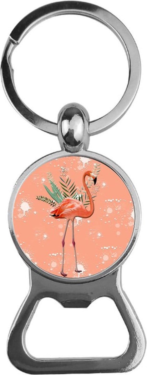 Bieropener Glas - Flamingo