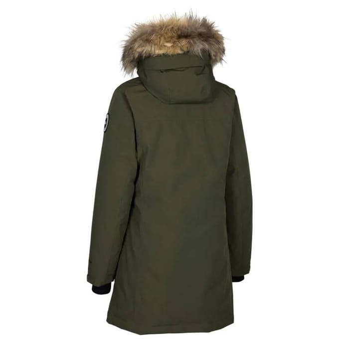Trespass Dames/Dames Ellington DLX Jas (Donkere wijnstok)