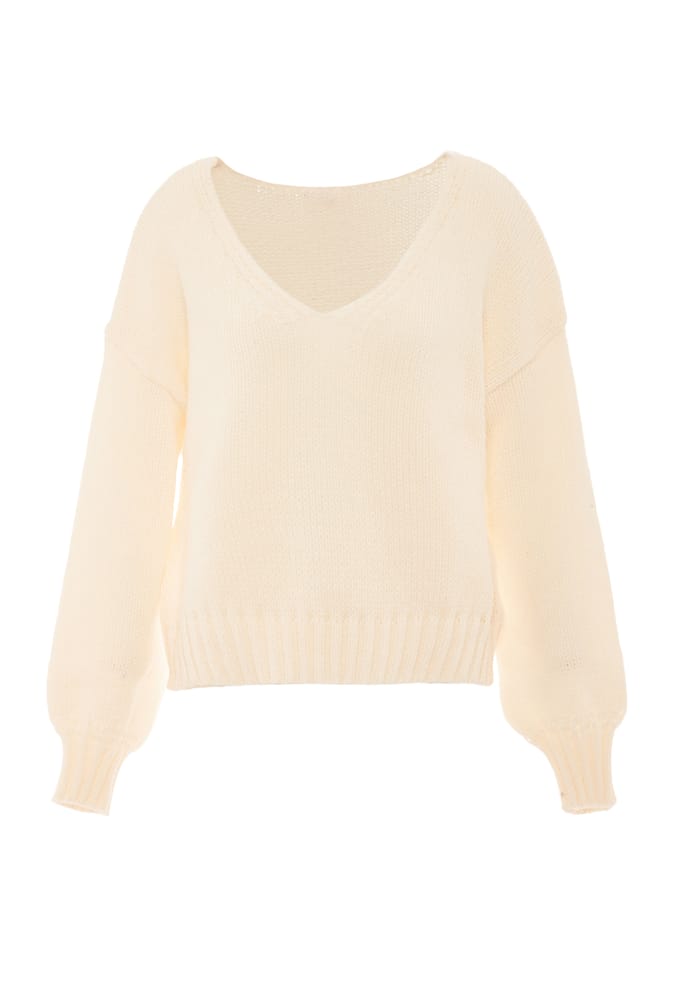 Mymo Jumper Dames wolwit