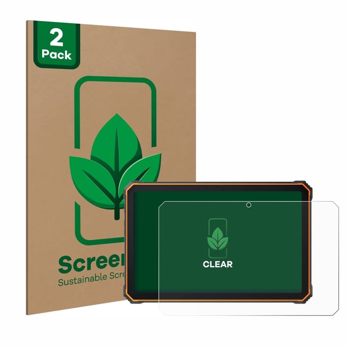 2 Stuks Screenprotector voor Blackview Active 8 Pro 10.36" - Hoogwaardige Beschermfolie transparant