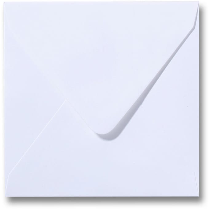 Luxe Enveloppen Wit 100 stuks 17x17 Cm 110 Grams - Gratis verzonden