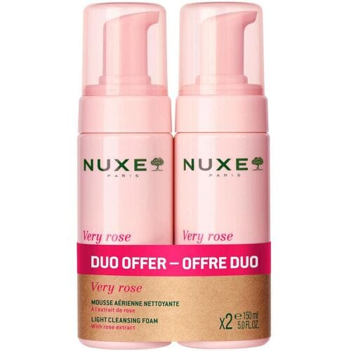 Nuxe Very Rose Cleansing Foam Duo Pack 150 ml + 150 ml