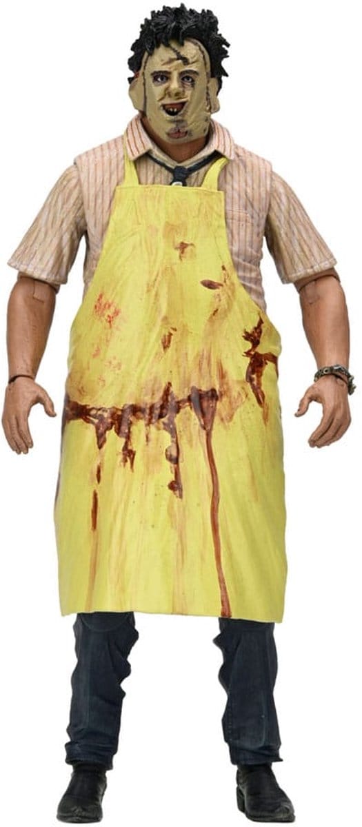 NECA Texas Chainsaw Massacre Clothed Action Figure Leatherface 50th Anniversary 20 cm Action Figuur