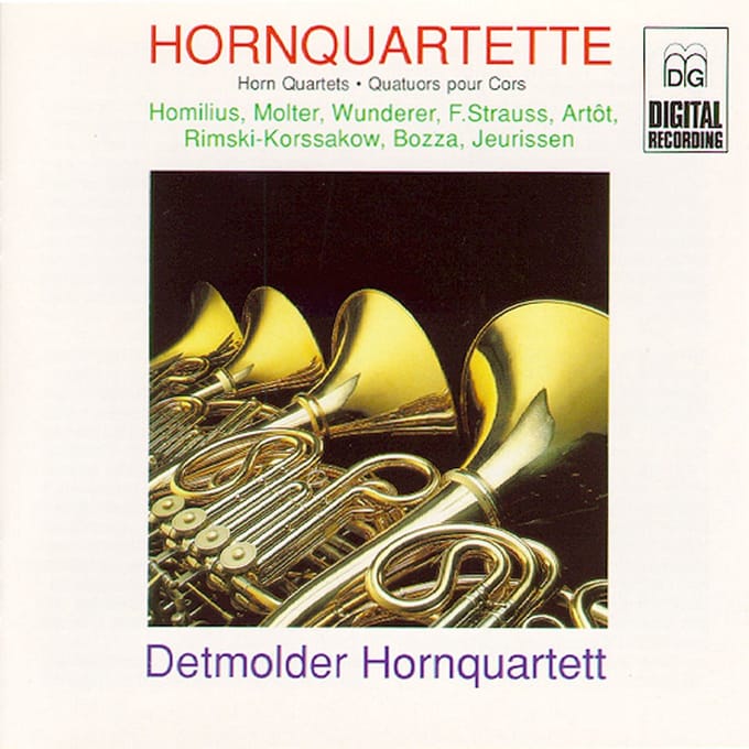 Detmolder Hornquartett - Horn Quartets (CD)