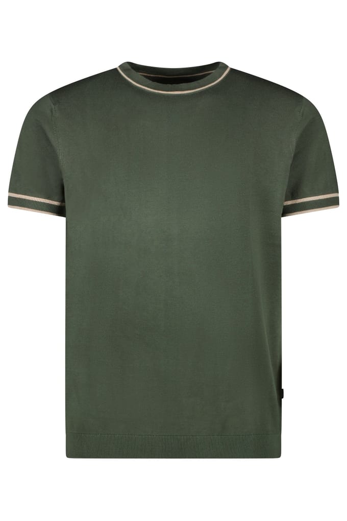 Cars Jeans Lorza Ts Army Talla: S | Camisetas Básicas Outlet | Hombre | Verde