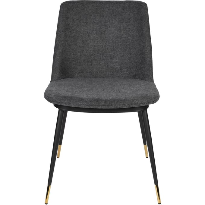 Housecraft Living Lionel Eetkamerstoelen Donkergrijs - Set van 2
