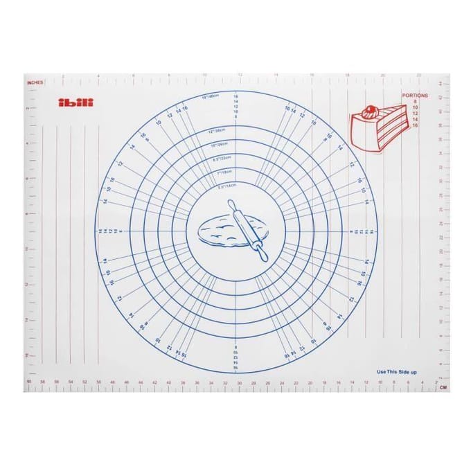 Bakmat - Ibili - 738600 - Kunststof - 61x45.5 cm - Kleur Wit