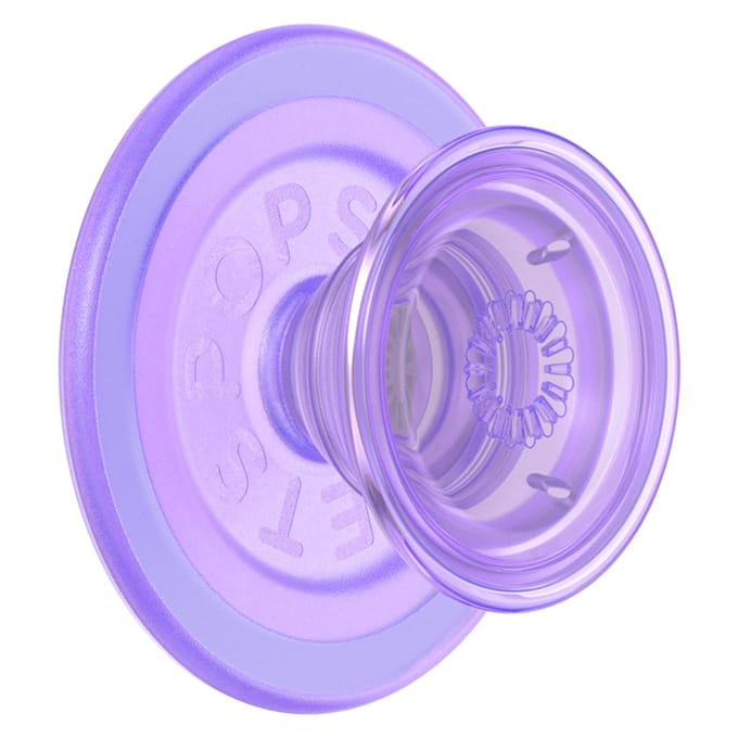 PopSockets PopGrip geschikt voor MagSafe Round - Translucent Lavender