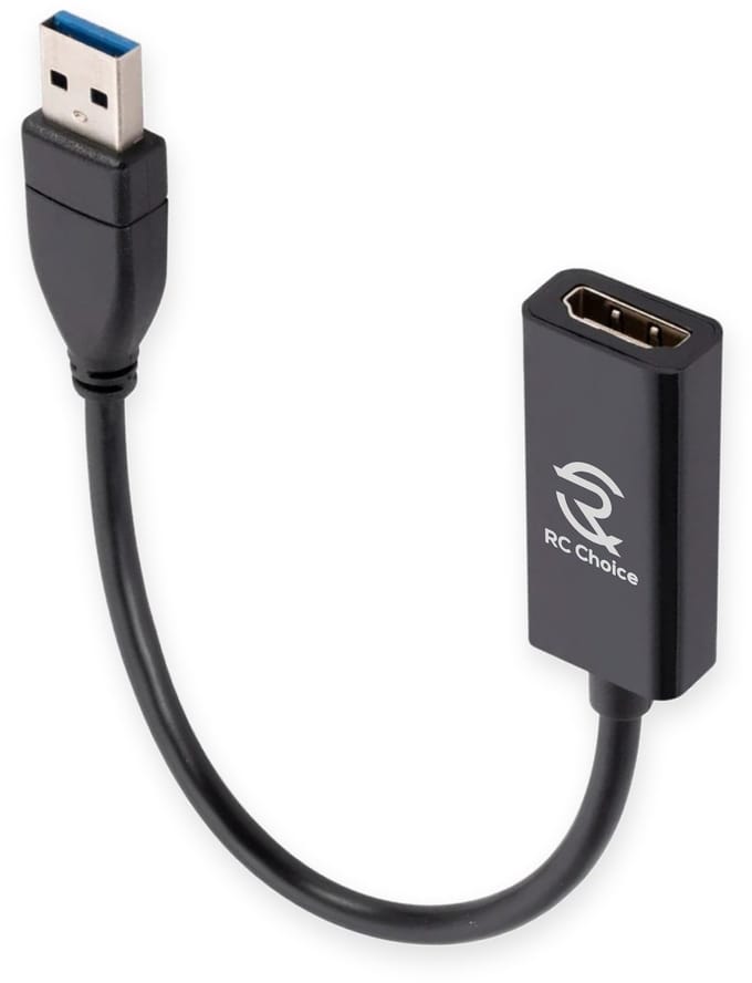 USB 2.0 naar HDMI Adapter Kabel - Full HD 60Hz - USB Male naar HDMI Female - Compact