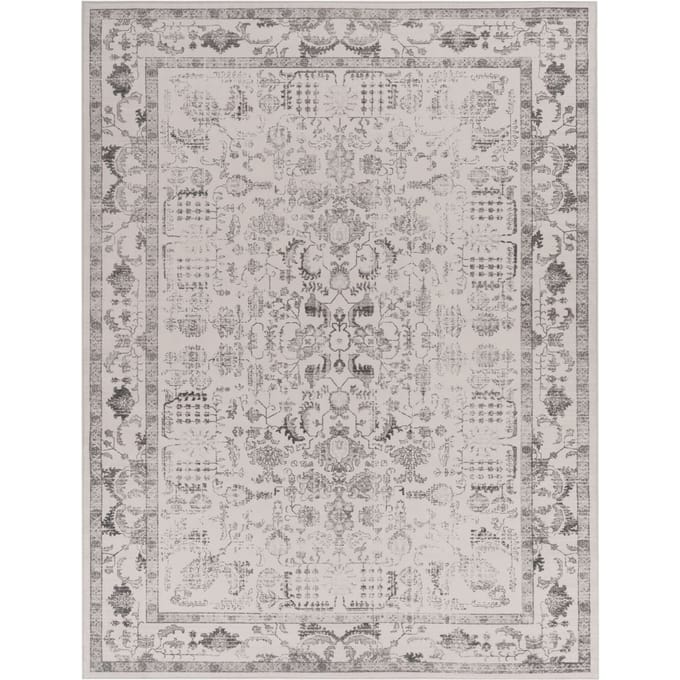 Wasbaar tapijt Sami grijs  200x280 cm