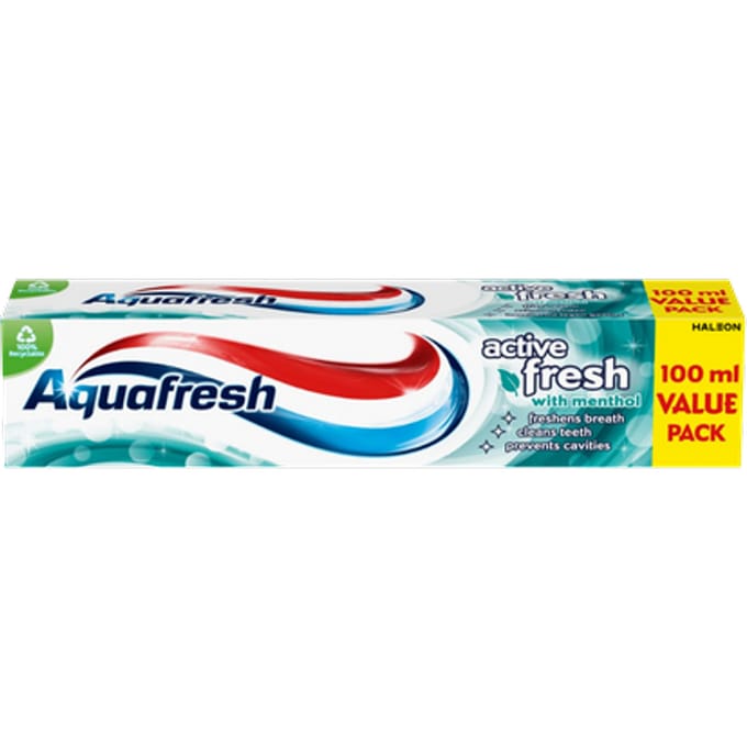 Aquafresh - Tandpasta - Verfrissende Reiniging - Menthol - 100 ml