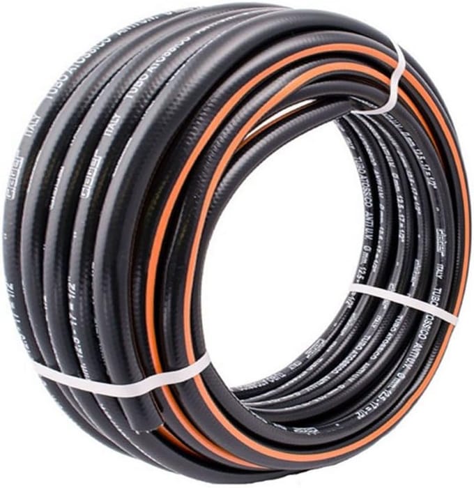 Tuinslang Top Zwart 1/2 Inch 50 Meter voor Buitenbesproeiing