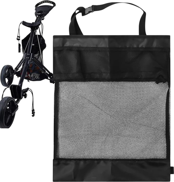 Universele Opbergtas voor Golftrolley en Accessoires - Ruime Organizer Mand