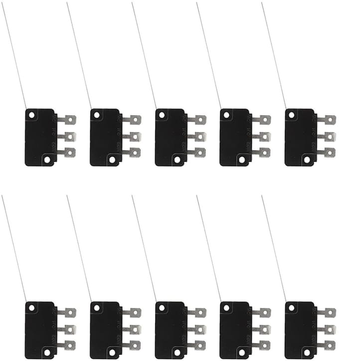 Micro Sensor Schakelaar Vervangingsaccessoires voor Scanners - Lange Pen en Knop Pin voor Microsensor Schakelaar