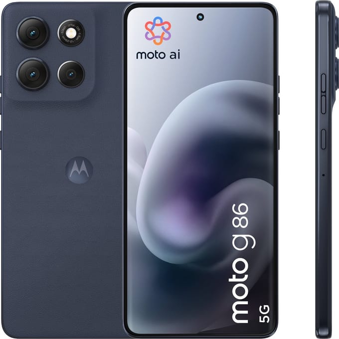 Motorola moto g86 5G - 8/256GB - Pantone Spellbound (Donkergrijs)