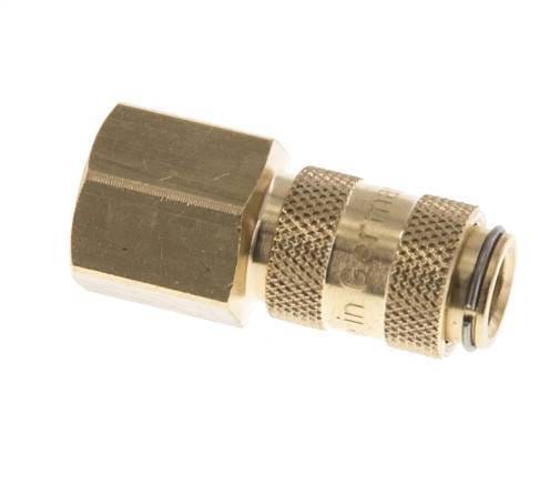 Messing DN 2.7 (Micro) Luchtkoppeling Snelkoppeling G 1/8 inch Binnendraad