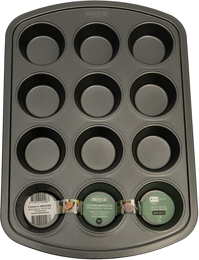 BrandNewCake Cupcake / Muffin Bakvorm 12 stuks