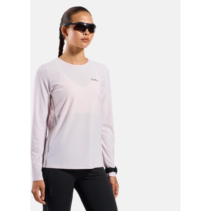 Odlo Zeroweight Chill-Tec  Hardloopshirt Dames