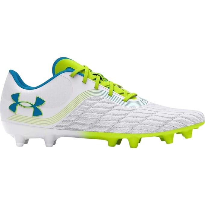 Under Armour Clone Mg Pro 3 voetbalschoenen met veters voor dames (Wit)