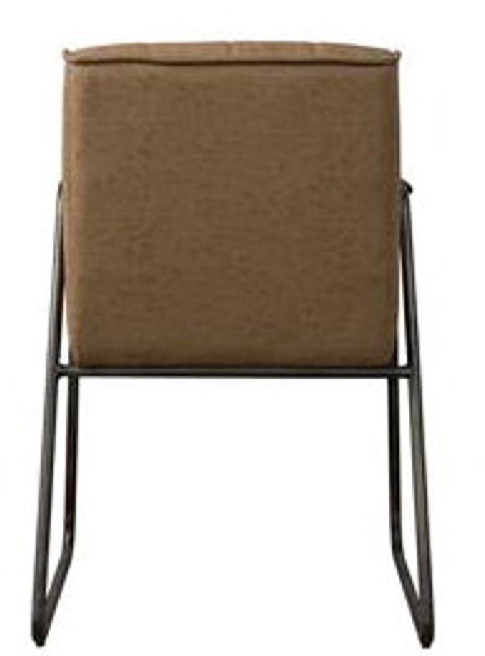 Tower Living Santo Armstoel - fabric Miami 005 brown