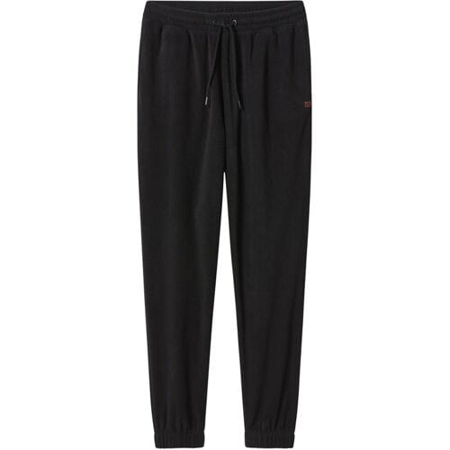 ESMARA MEN Fleece heren broek (Zwart, M)