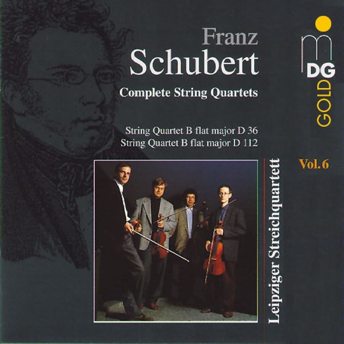 Leipziger Streichquartett - Streichquartette Vol.6 (CD)