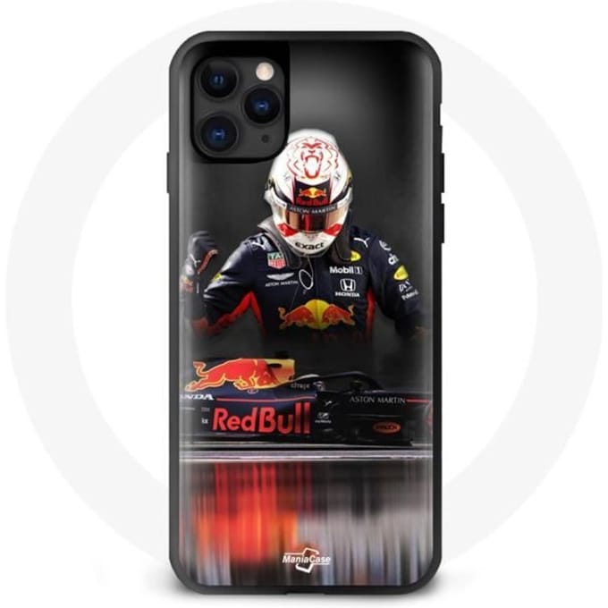 Coque iphone 13 pro Formula 1 Fire verstappen