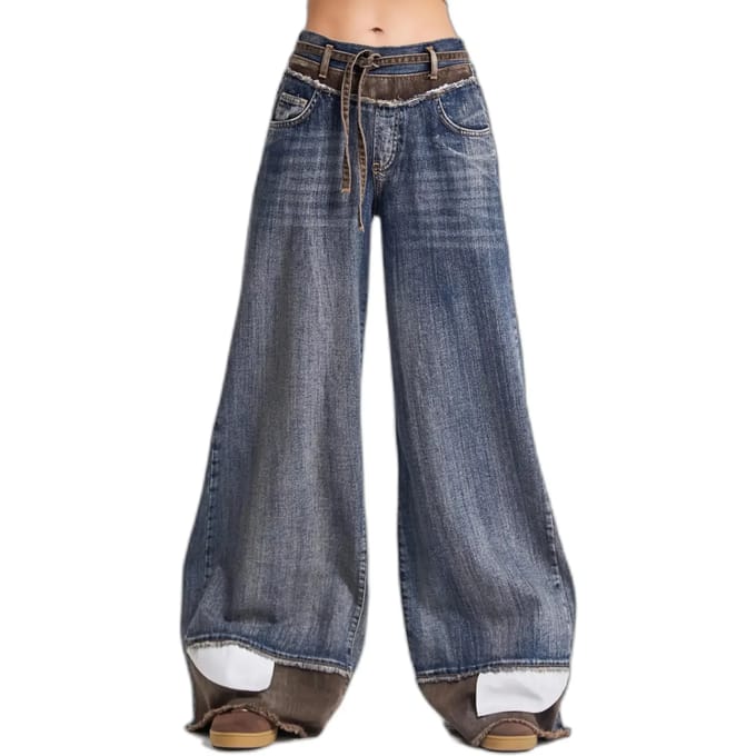 It's Basic - Palazzo High Rise Jeans