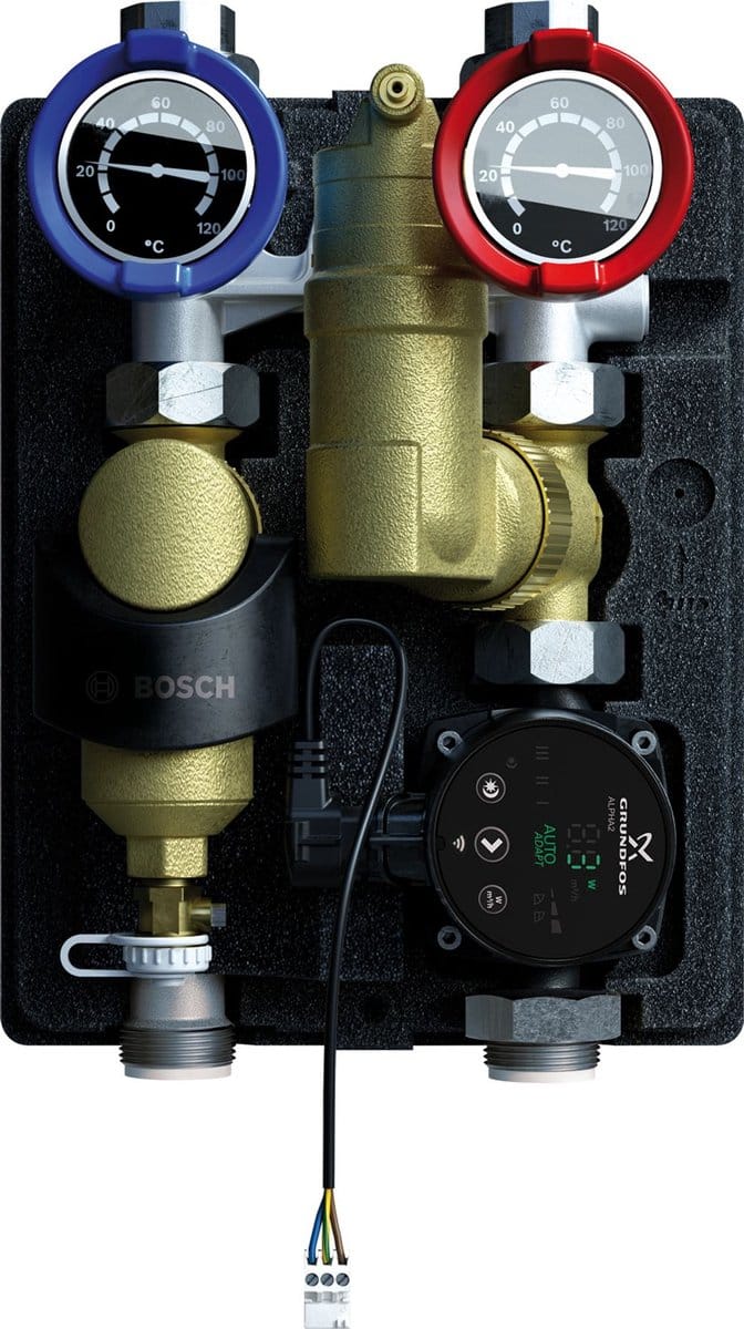 Bosch Installatieaccessoires HS 25/6 MSL Verwarmingscircuitset met afscheiders,364x290x190, 7736604097