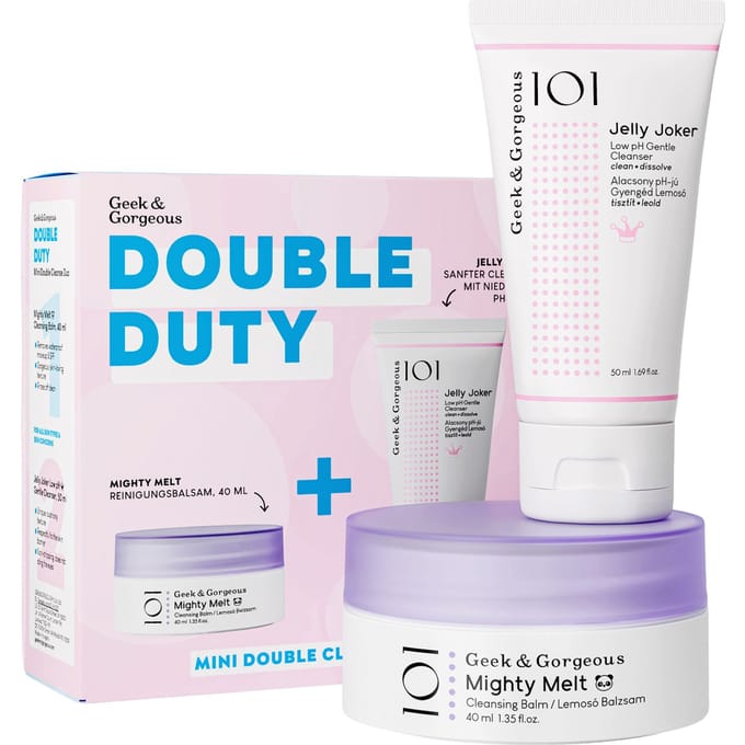Geek & Gorgeous 101 Grondbeginselen Double Duty Gezichtreinigingssets Dames