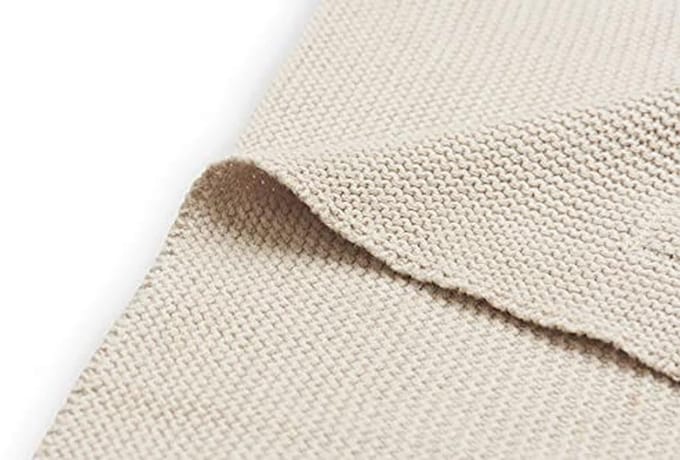 Kruikdekentje Gebreid 75x100cm - Beige