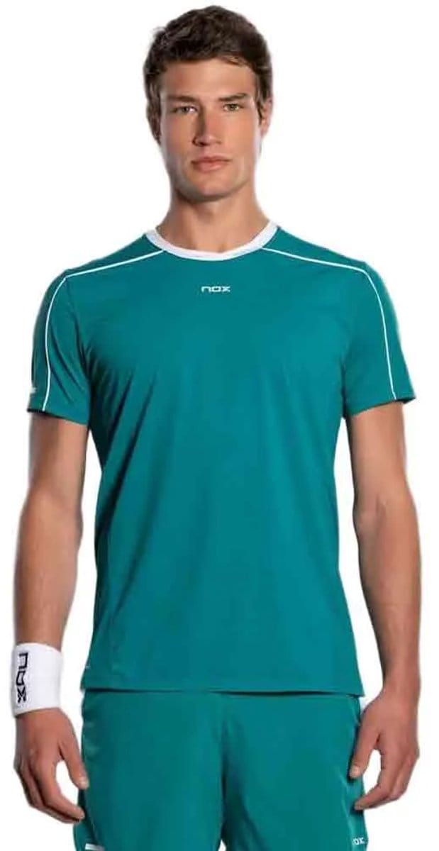 Nox Pro T-shirt Met Korte Mouwen Groen S Man