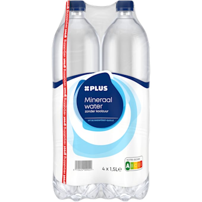 Mineraalwater zonder koolzuur 4-pack