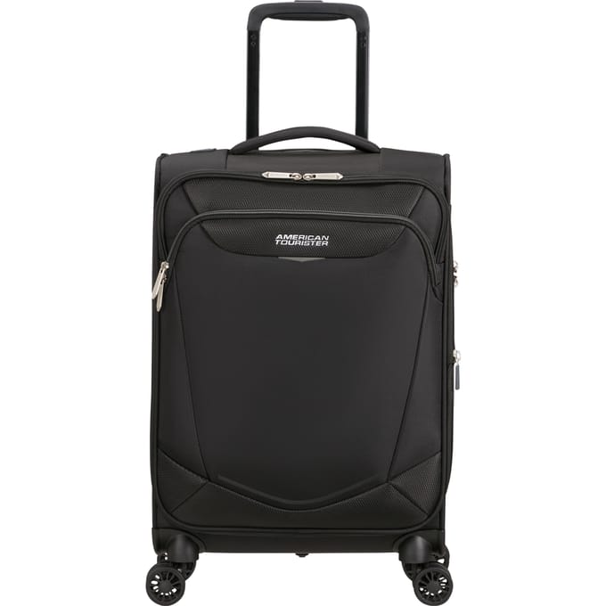 American Tourister Summerride Spinner 55/20 Expandable TSA Length 35Cm Black