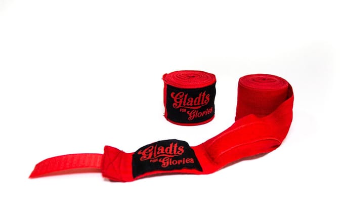 Gladts Boksbandages – Rood – 460 cm – 1 paar – Boksen, kickboksen, Muay Thai en MMA