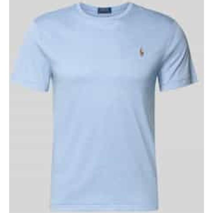 Regular fit T-shirt van puur katoen