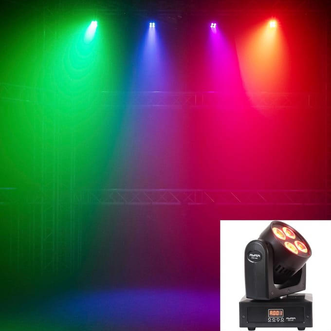 LED Movinghead - Ayra ERO 406 - Wit