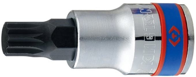 King Tony Spline Dop Dop M6 1/2" 60mm - Kwaliteit Gereedschap