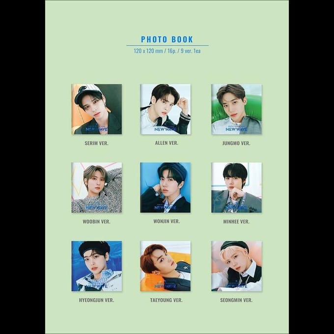 CRAVITY Album [NEW WAVE] (Juweel ver.) Random 3ea