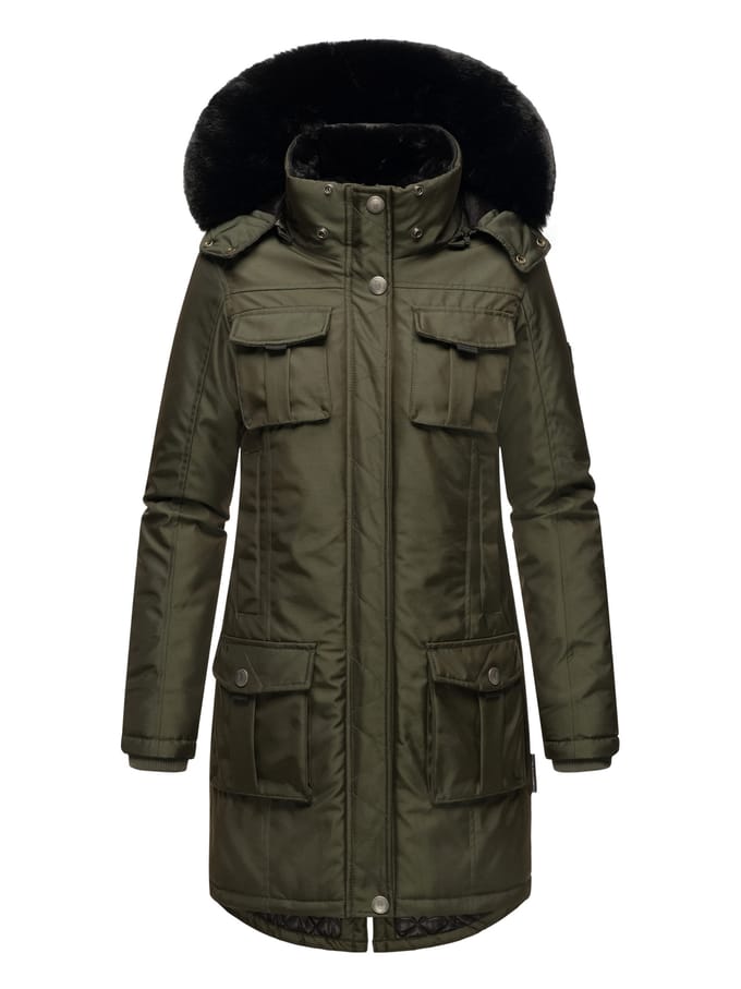 Navahoo Premium Dames Winterjas Tiniis – Stijlvol, Warm & Met Stoffentas