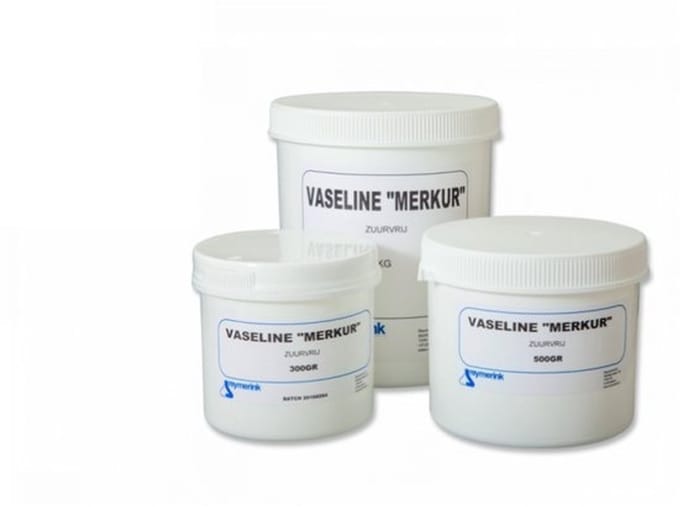Witte Vaseline Merkur - Petrolatum - 1KG - Beste Kwaliteit