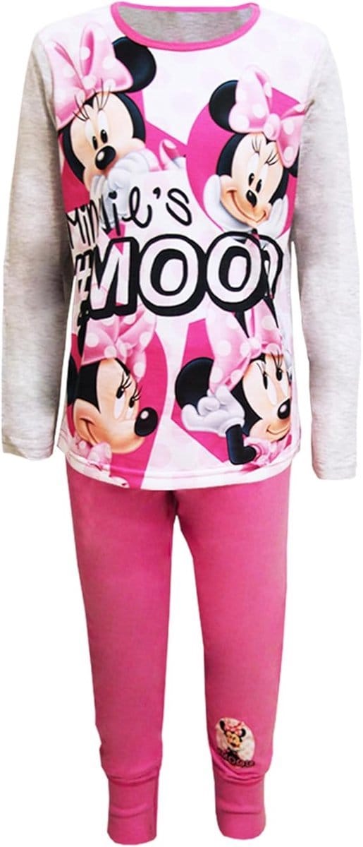 Minnie Mouse Pyjama - Maat 110/116 - Meisjespyjama - Roze